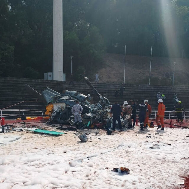 2 askeri helikopter çarpıştı: 10 kişi öldü!