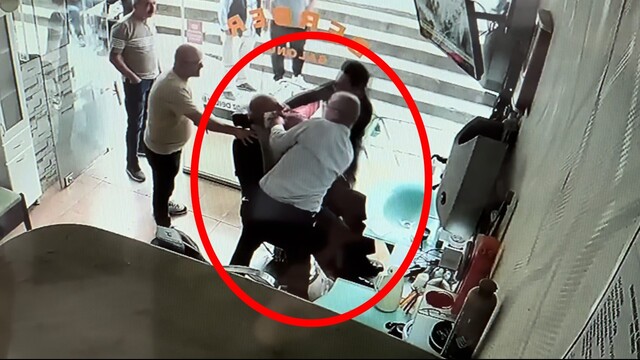Önce hayatını kurtardı, sonra tıraşını tamamladı