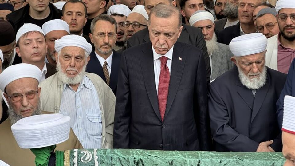 Kılıç'ın cenaze törenine katıldı