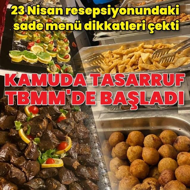 Kamuda tasarruf TBMM’de başladı