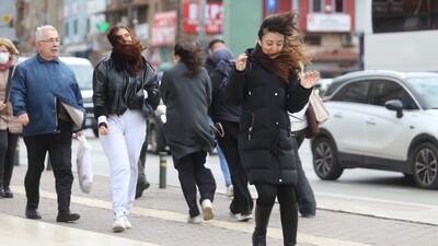 Lodos ve toz taşınımı uyarısı