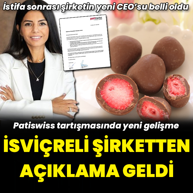 Patiswiss tartışmasında İsviçreli şirketten açıklama geldi, yeni CEO belli oldu
