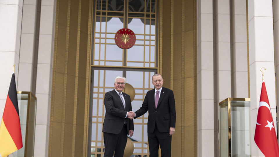Almanya Cumhurbaşkanı Ankara'da