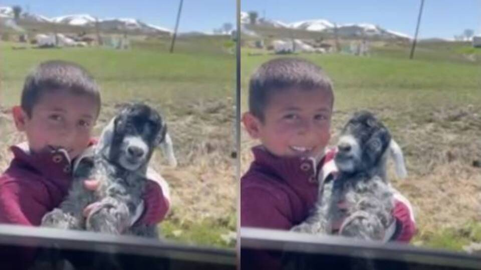 Öğretmen ile öğrencisinin 'oğlak' diyaloğu gülümsetti