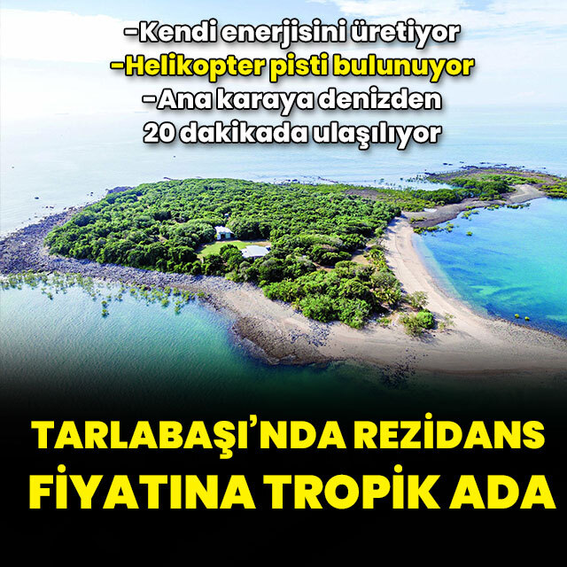 Tarlabaşı'nda rezidans fiyatına tropik ada