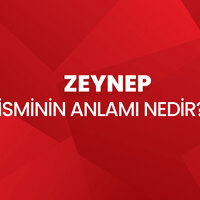 Zeynep isminin anlamı nedir?