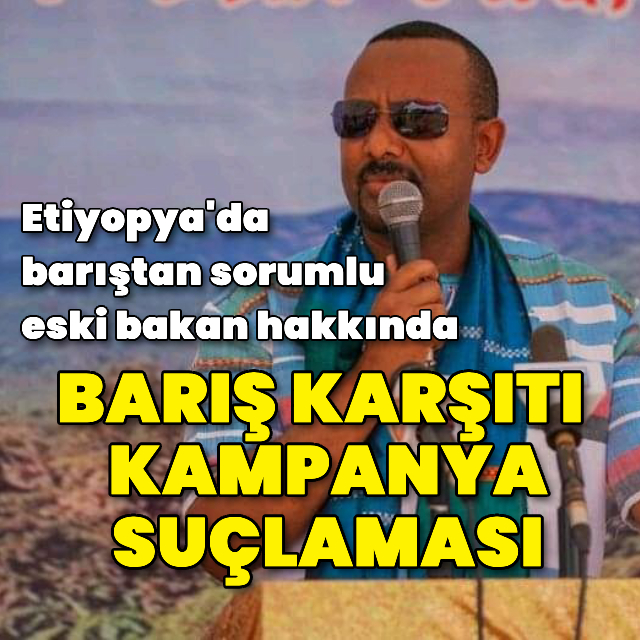 Barıştan sorumluydu, barış karşıtı kampanyayla suçlandı