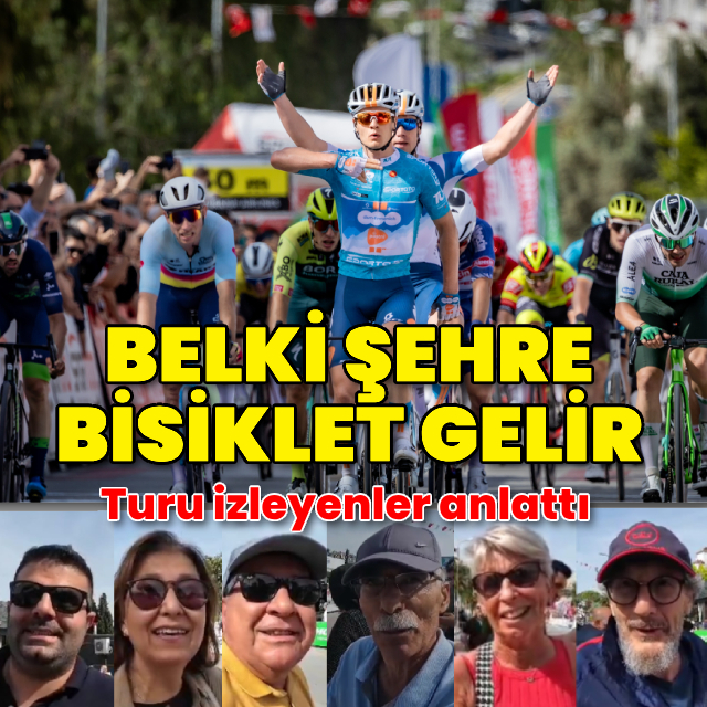 Belki şehre bisiklet gelir