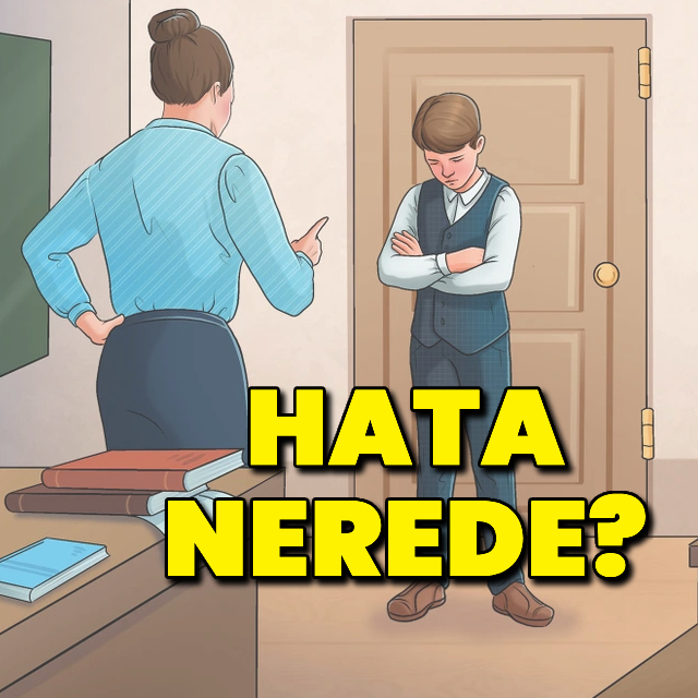 Resimlerdeki hataları bulabilir misiniz?