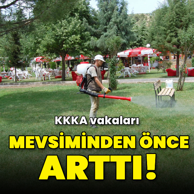 Sıcak geçen ilkbahar KKKA vakalarını mevsiminden önce artırdı