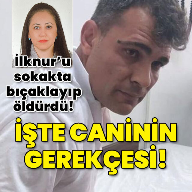 İlknur'u sokakta bıçaklayıp öldürdü! İşte caninin gerekçesi!