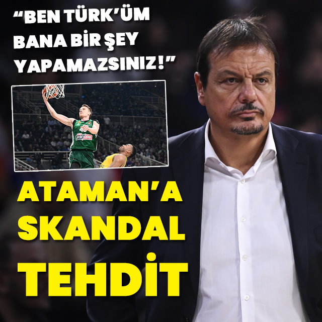 Ergin Ataman, İsrail takımına ateş püskürdü!