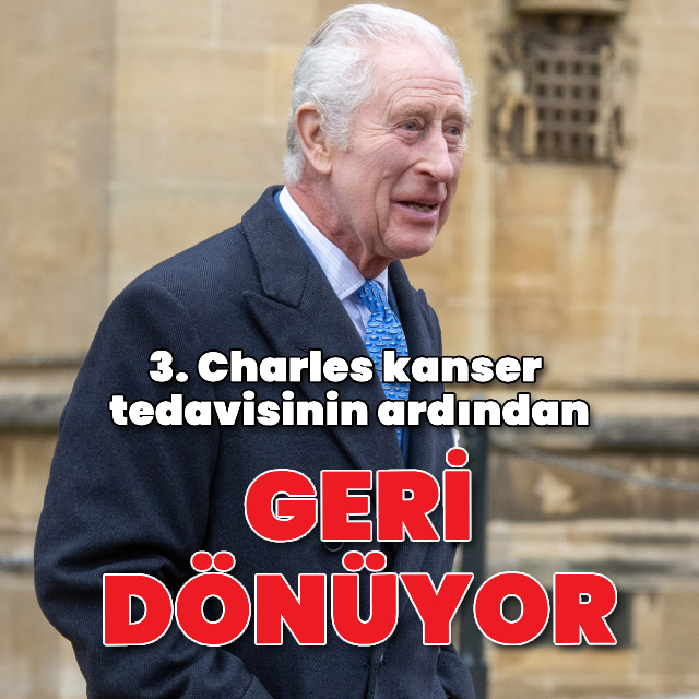 3. Charles göreve geri dönüyor