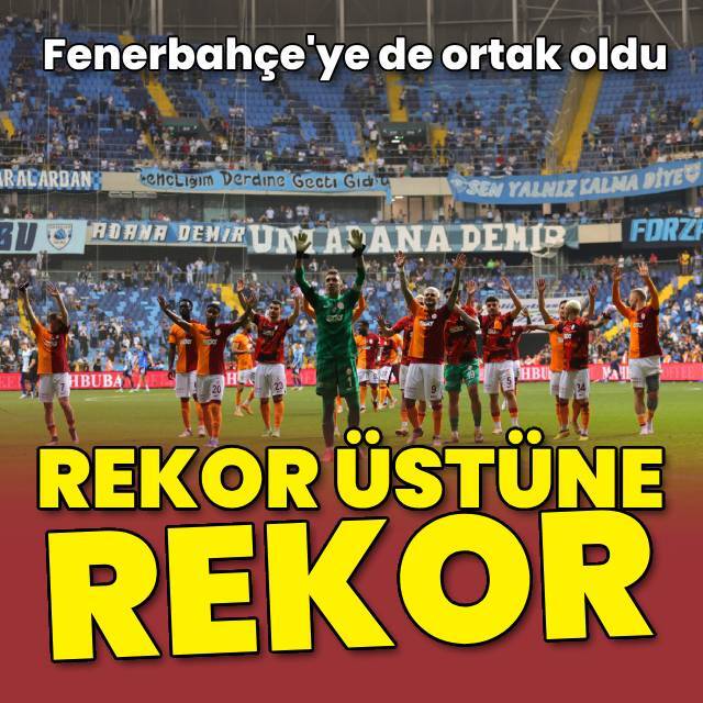 Galatasaray rekor üstüne rekor kırdı