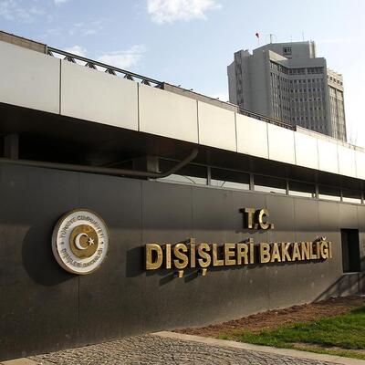 İsrail Dışişleri'ne sert tepki!