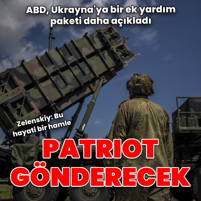 ABD'den Ukrayna'ya Patriot sistemi yardımı