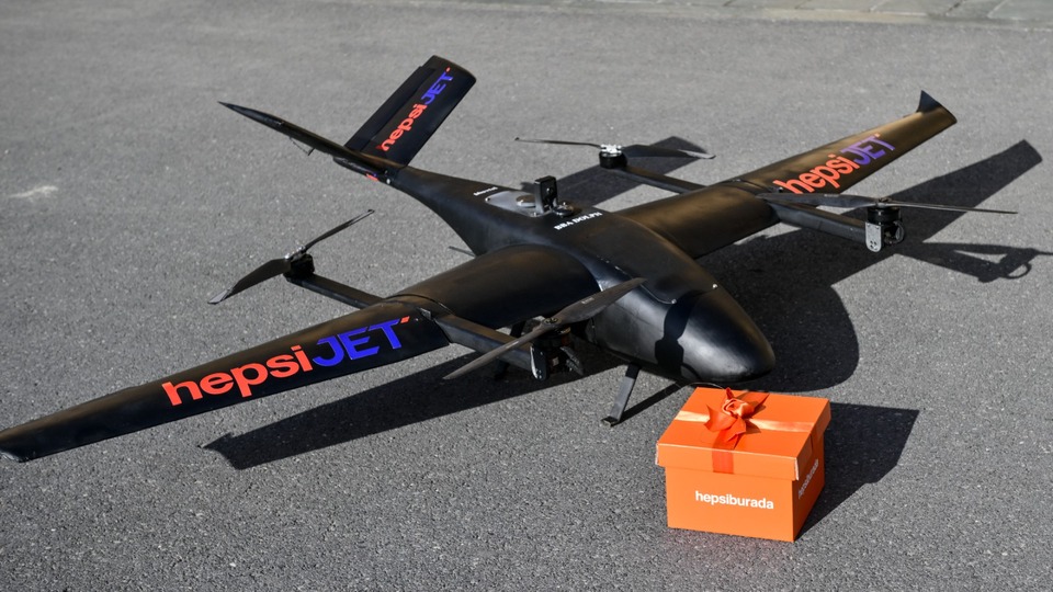 Hepsiburada, drone ile teslimatı test ediyor