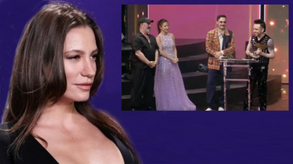 Eski ve yeni sevgilisi aynı karede