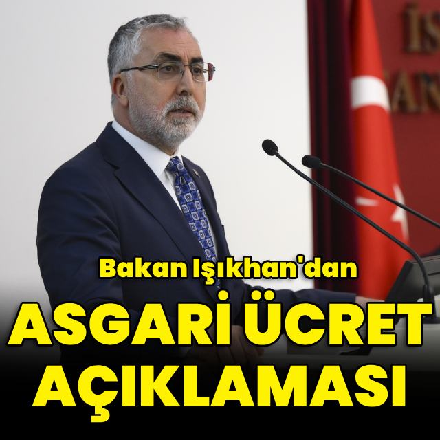 Asgari ücret açıklaması