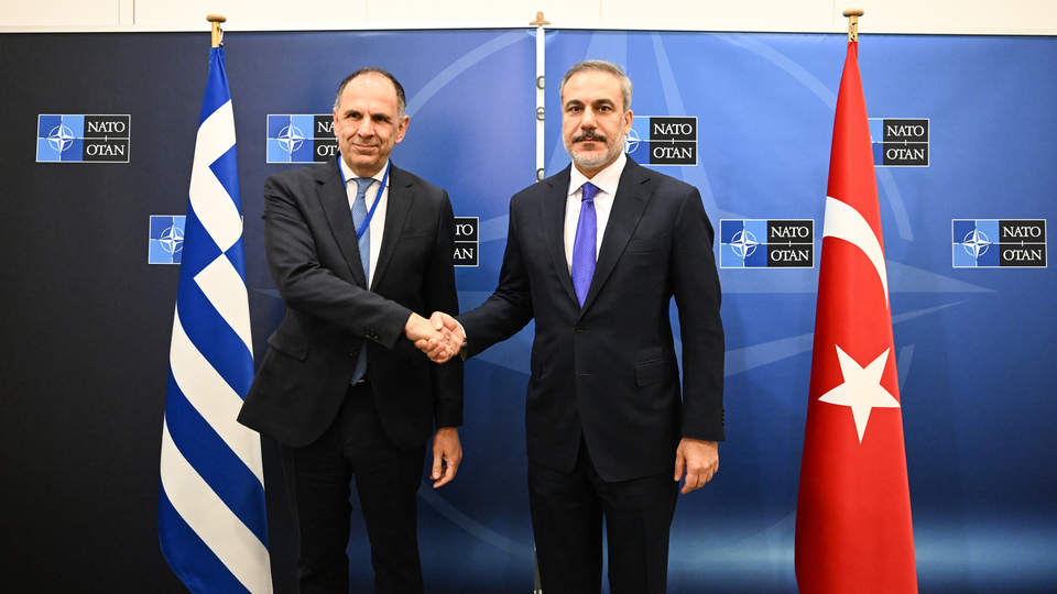 Bakan Fidan, Yunan mevkidaşıyla görüştü