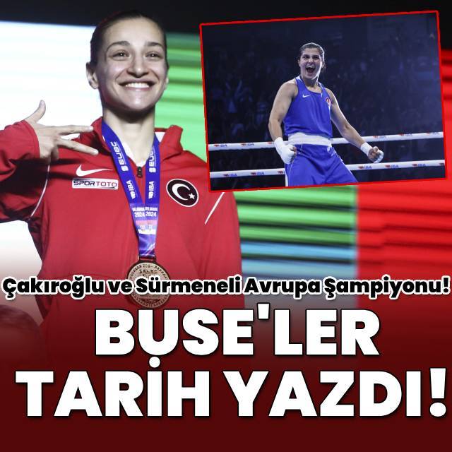 Çakıroğlu ve Sürmeneli Avrupa Şampiyonu!