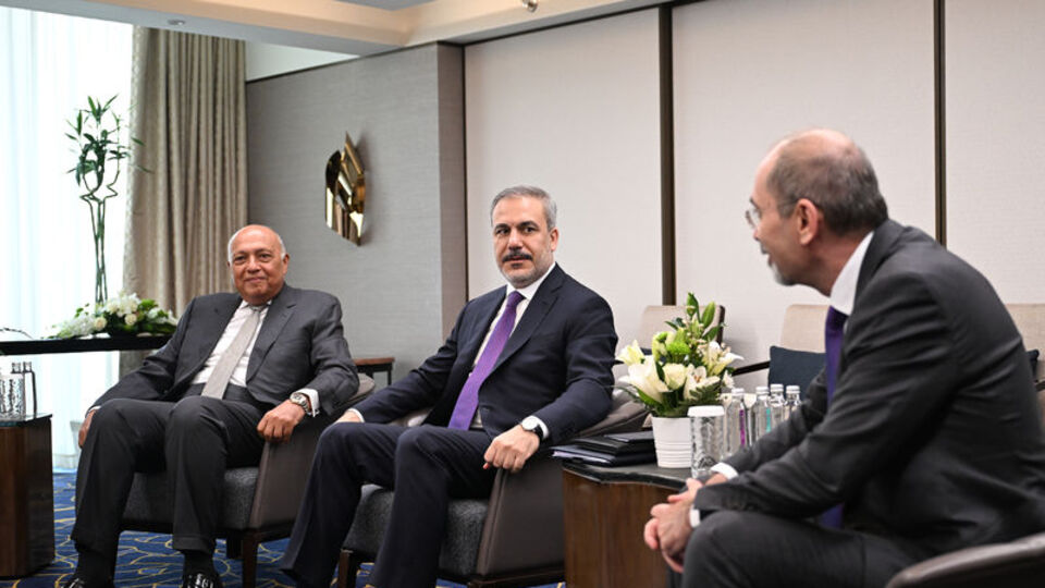 Bakan Fidan Gazze Temas Grubu toplantısına katıldı
