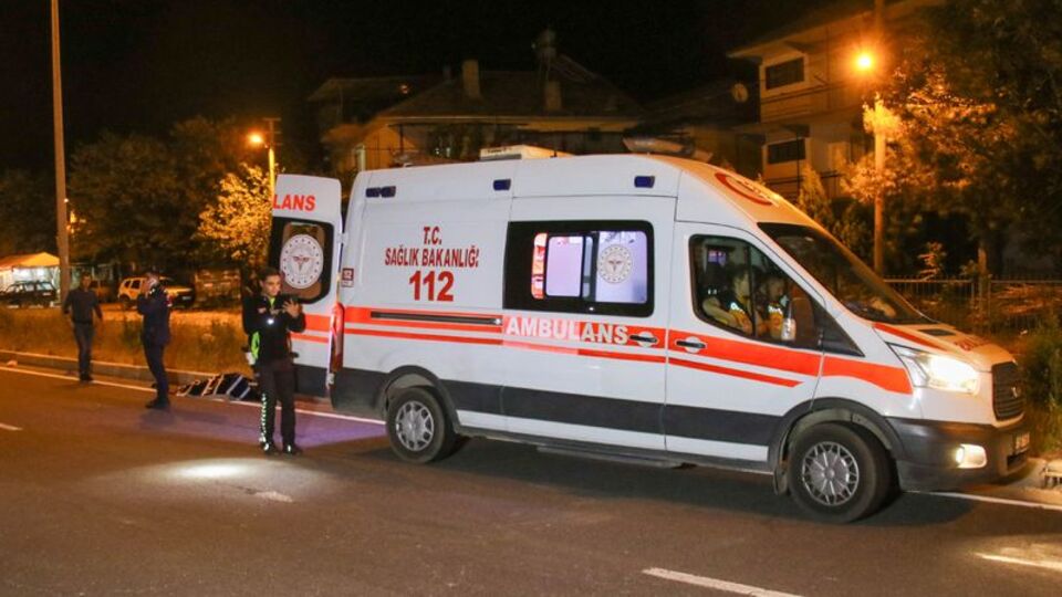 Kamyonun çarptığı yaya öldü