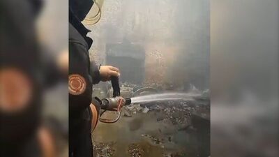 Anne ile gelin alevlerin ortasında kaldı! Tandır faciası!