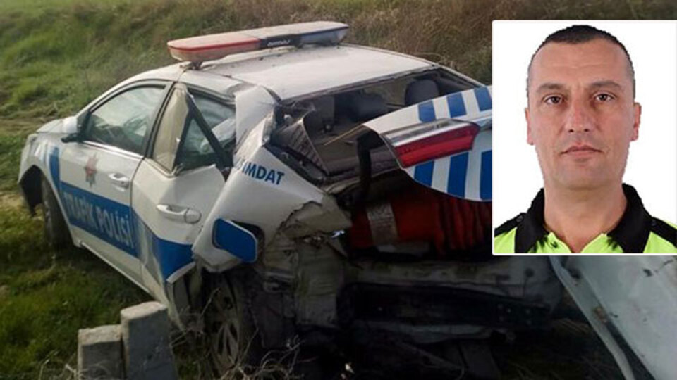 Otomobilin çarptığı trafik polisi şehit oldu!
