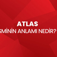 Atlas isminin anlamı nedir?
