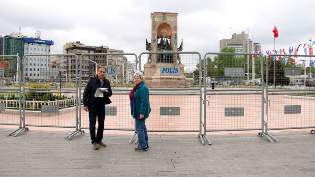 Taksim'de güvenlik önlemleri