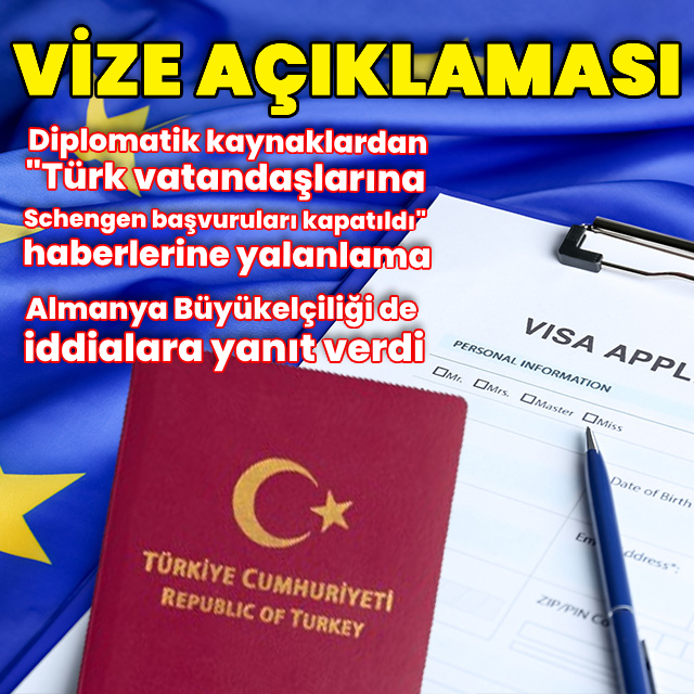 Diplomatik kaynaklardan vize açıklaması