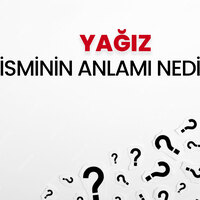 Yağız isminin anlamı nedir?