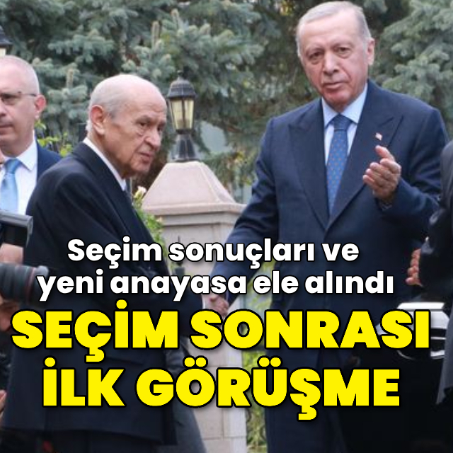 Seçim sonuçları ve yeni anayasa ele alındı