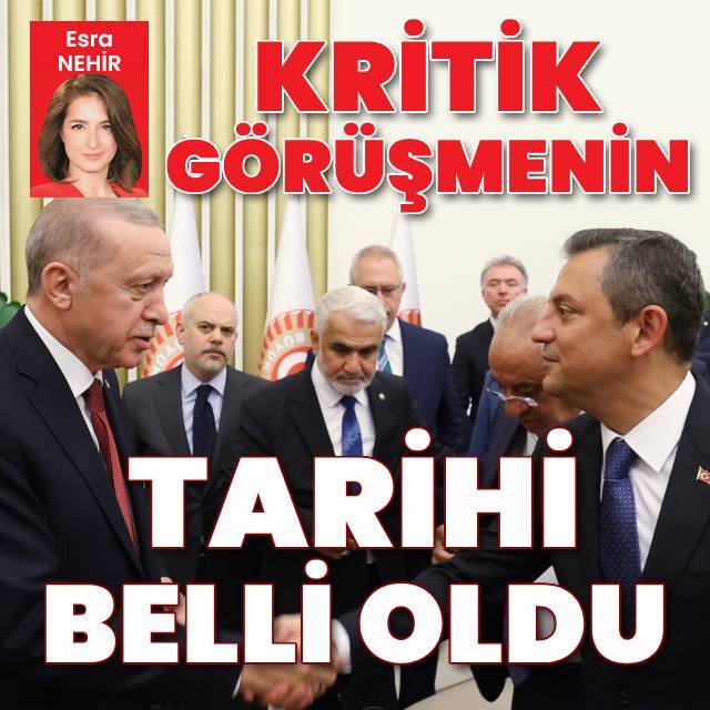 Cumhurbaşkanı Erdoğan ile Özel görüşmesinde tarih belli oldu