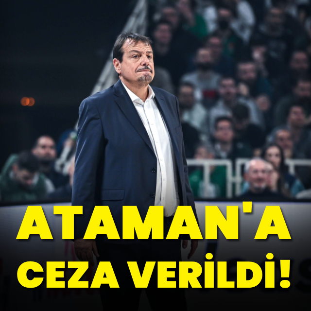 Ergin Ataman'a para cezası!