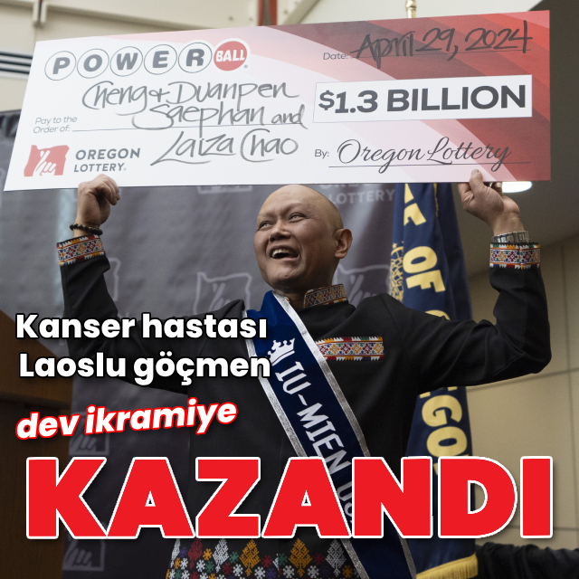 Kanser hastası, 1.3 milyar dolarlık ikramiye kazandı