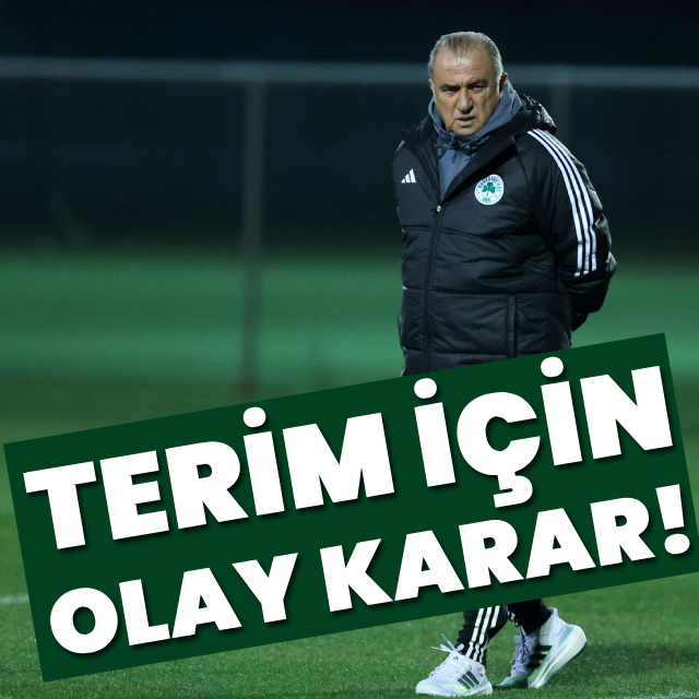 Fatih Terim için olay karar!