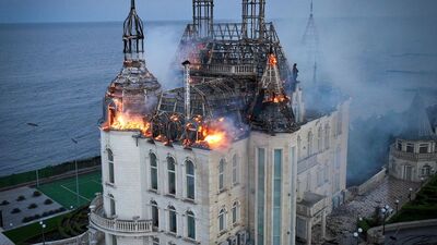 Ukrayna'daki "Harry Potter Kalesi"ne saldırı