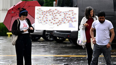 28 kent için "sarı" alarm! Çarşambaya dikkat!