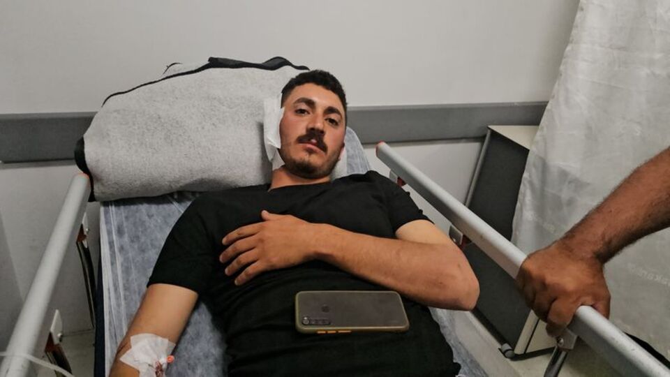 Mantar toplarken ayının saldırısına uğradı