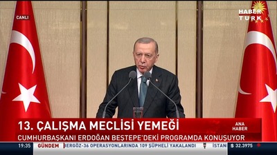 Cumhurbaşkanı Erdoğan'dan 1 Mayıs açıklaması