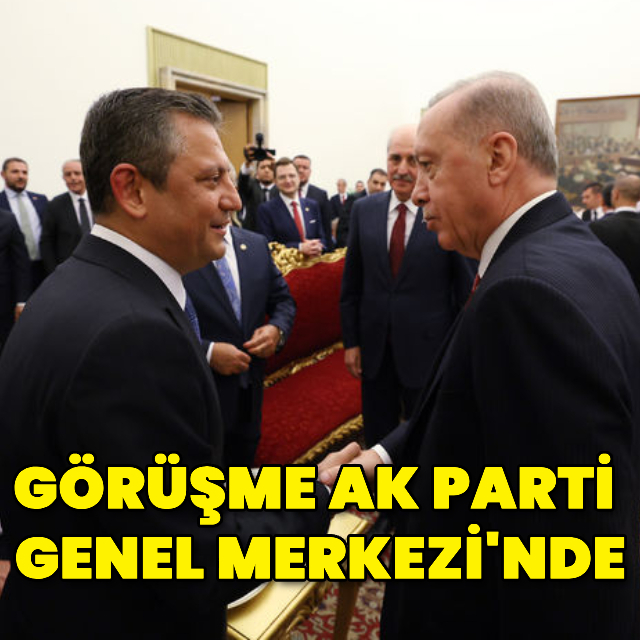 Erdoğan ile Özgür Özel perşembe günü görüşecek