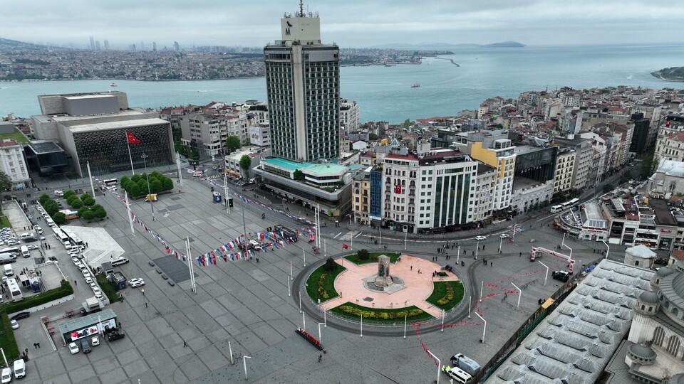 Havadan Taksim Meydanı