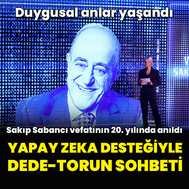 Yapay zeka desteğiyle dede-torun sohbeti