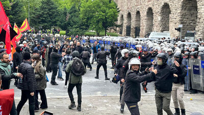 Saraçhane'de arbede son buldu! DİSK ve KESK'ten sağduyulu açıklama!