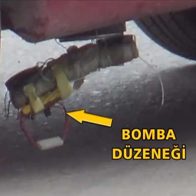  Kıskandı aracına bomba koydu!