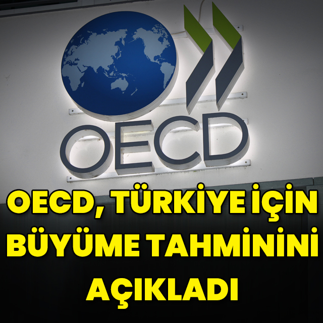 OECD'den Türkiye için enflasyon ve büyüme tahminleri