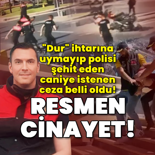 Polisi şehit eden motosikletli için istenen ceza belli oldu!