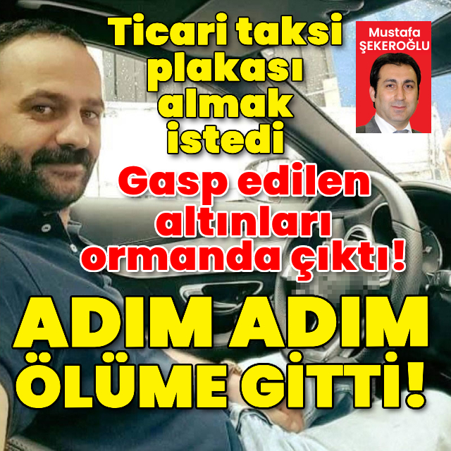 Ticari taksi plakası almak istedi! Feci son!